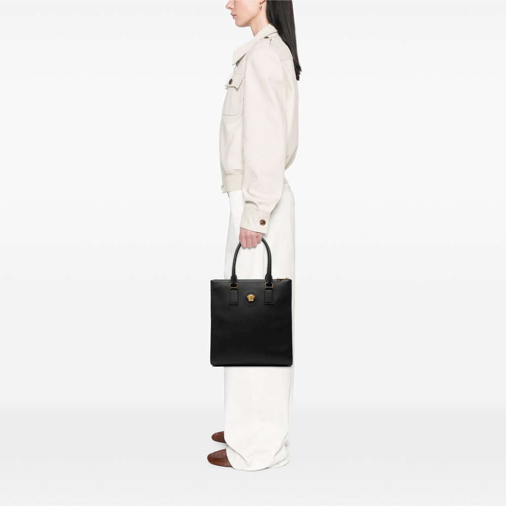 Pre-Loved Versace Leather La Medusa Tote - Picture 6 of 6